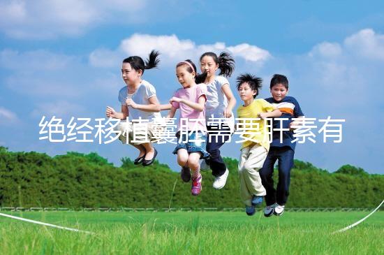 絕經移植囊胚需要肝素有答案嗎？詳細解釋三個好處